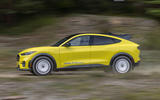 Ford Mustang Mach E Rally 2023 side tracking dirt Ford Mustang Mach E Rally 2023 side tracking dirt