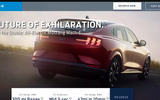 Ford Mustang Mach-E rear leaked image