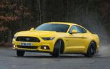 Ford Mustang 2015 cornering