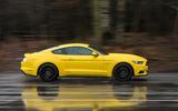 Ford Mustang 2015 tracking side