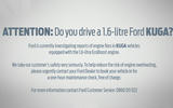 Ford Kuga recall