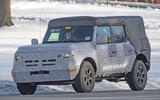 Ford Bronco 2020 spy photos - front Ford Bronco 2020 spy photos - front