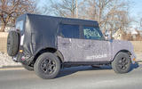 Ford Bronco 2020 spy photos - side Ford Bronco 2020 spy photos - side