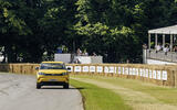 Ford Capri driving up the goodwood hill Ford Capri driving up the goodwood hill