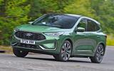 Ford Kuga front three quarter Ford Kuga front three quarter