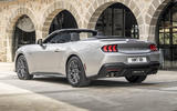 Ford Mustang convertible rear three quarter