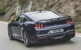 Ford Mustang Dark Horse rear three quarter Ford Mustang Dark Horse rear three quarter