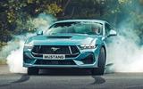 Ford mustang front burnout