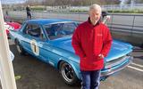 Ford Mustang Goodwood motor circuit