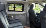 Ford Transit Custom Nugget rear seats