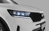 2020 Kia Sorento unveiling - front grille 2020 Kia Sorento unveiling - front grille