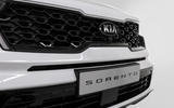2020 Kia Sorento unveiling - front grille 2020 Kia Sorento unveiling - front grille