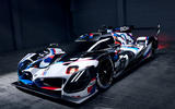 Front Left BMW M Hybrid V8 LMDh racer 