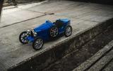 Bugatti Baby II roof