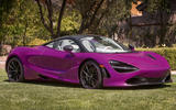 A McLaren 720S in Fux’s bespoke fuchsia starred at Pebble Beach 