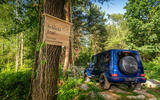 Mercedes G-Class Experience - trail sign