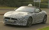Jaguar F-Type 2020 spyshot front
