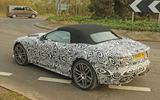 Jaguar F-Type 2020 spyshot side rear