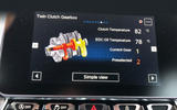 Alpine A110 engine information screen