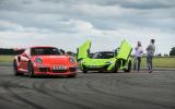 McLaren 675LT and Porsche 911 GT3 RS