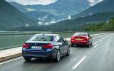 Jaguar XE and BMW 3 Series