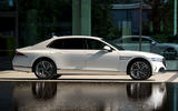 Genesis G90 Europe 2024 side static Genesis G90 Europe 2024 side static