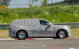 Genesis GV90 prototype testing at Nurburgring   cornering   side Genesis GV90 prototype testing at Nurburgring   cornering   side