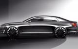 Hyundai Genesis G90 sketch