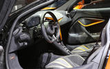 McLaren 720s interior cockpit side