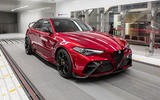 giulia gtam at sauber engineering wind tunnel 1