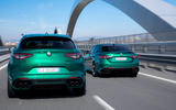Alfa Romeo Giulia and Stelvio Quadrifoglio 2020 updates - rear