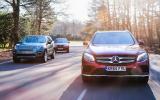 Mercedes-Benz GLC, BMW X3, Land Rover Discovery Sport