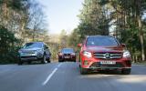 Mercedes-Benz GLC, BMW X3, Land Rover Discovery Sport