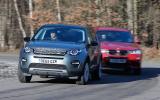 Land Rover Discovery Sport, BMW X3