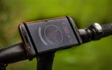 Gocycle G4 phone mount is effective - our tester's balance is in question