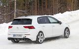 2020 Volkswagen Golf R prototype - rear 2020 Volkswagen Golf R prototype - rear
