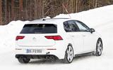 2020 Volkswagen Golf R prototype - rear 2020 Volkswagen Golf R prototype - rear