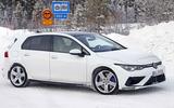 2020 Volkswagen Golf R prototype - front 2020 Volkswagen Golf R prototype - front