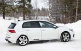 2020 Volkswagen Golf R prototype - side 2020 Volkswagen Golf R prototype - side