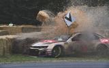 NASCAR crash at Goodwood Festival of Speed