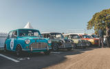 Austin Mini Touring Cars at Goodwood Austin Mini Touring Cars at Goodwood