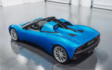 Gordon Murray Automotive T33 Spider rear three quarter roof