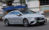 Mercedes EQE front three quarter