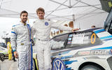 Co-driving with two-time WRC champion Marcus Grönholm