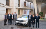 Pope Francis receives new Dacia Duster at The Vatican