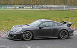 Porsche 911 GT3 facelift spy shots