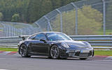 Porsche 911 GT3 facelift spy shots
