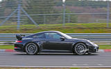 Porsche 911 GT3 facelift spy shots