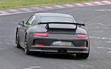 Porsche 911 GT3 facelift spy shots