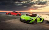 McLaren 675 LT versus Porsche 911 GT